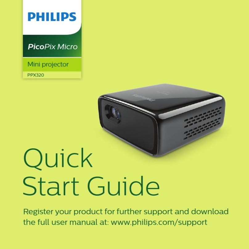 Philips PicoPix Micro User manual