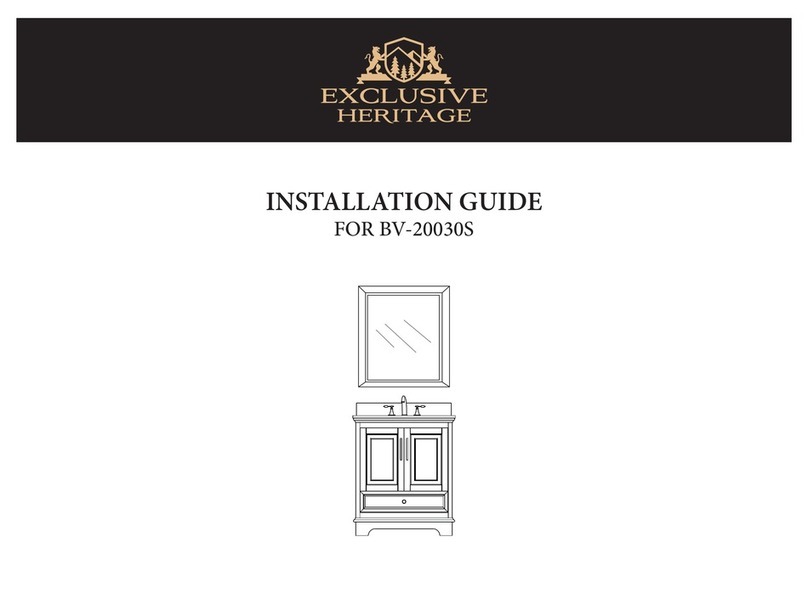 Exclusive Heritage BV-20030S installation guide