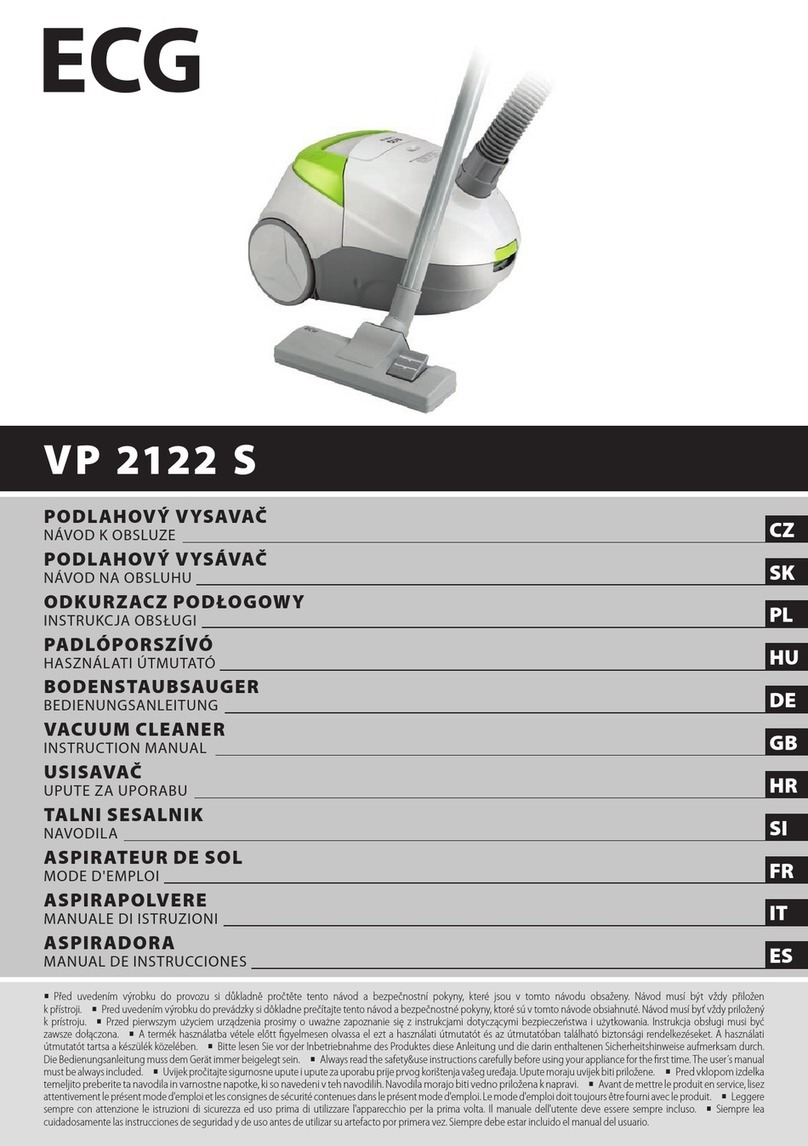 ECG VP 2122 S instruction manual