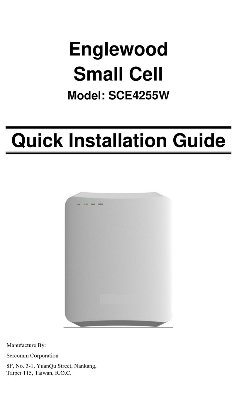 Sercomm SCE4255W Quick installation guide