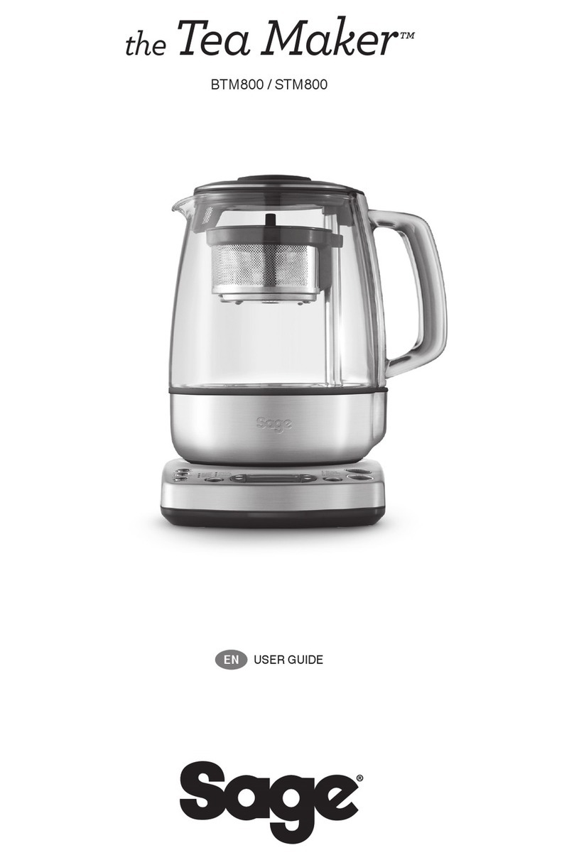 Sage BTM800 User manual