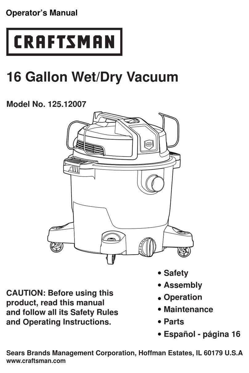 Craftsman 125.12007 User manual