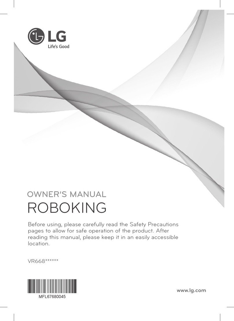 LG ROBOKING VR668 Series owner's manual LG ROBOKING VR668 Series owner's manual