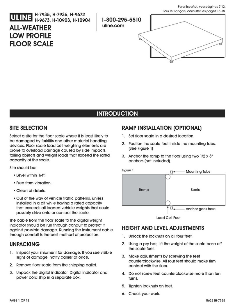 U-Line H-10903 User manual