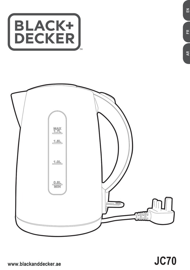 BLACK DECKER JC70 Original instructions