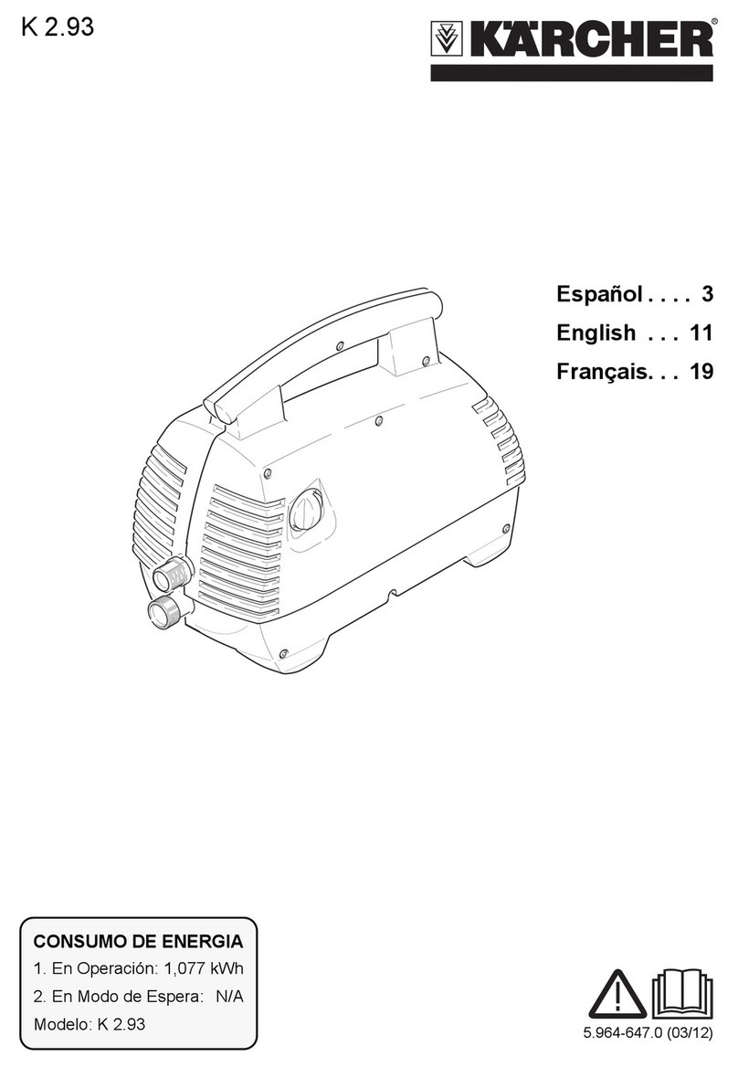 Kärcher K 2.93 Original instructions