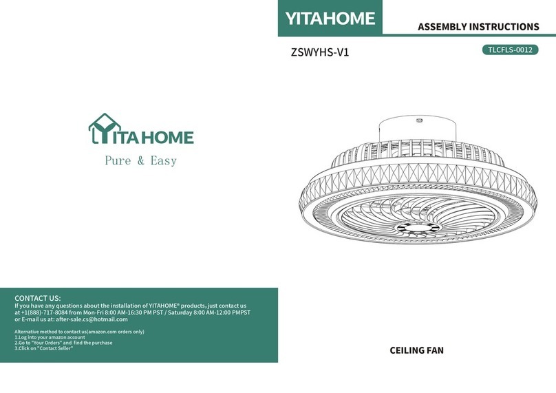 YitaHome ZSWYHS-V1 Assembly instructions