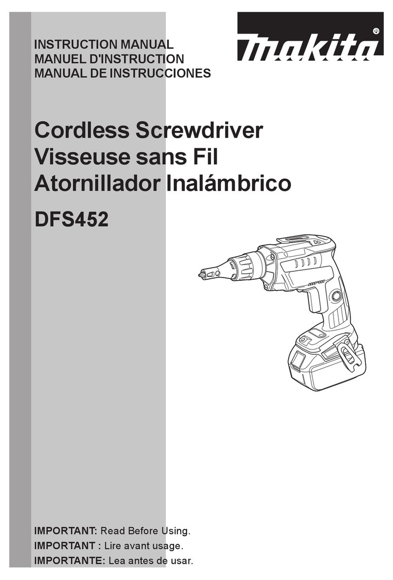 Makita DFS452 User manual