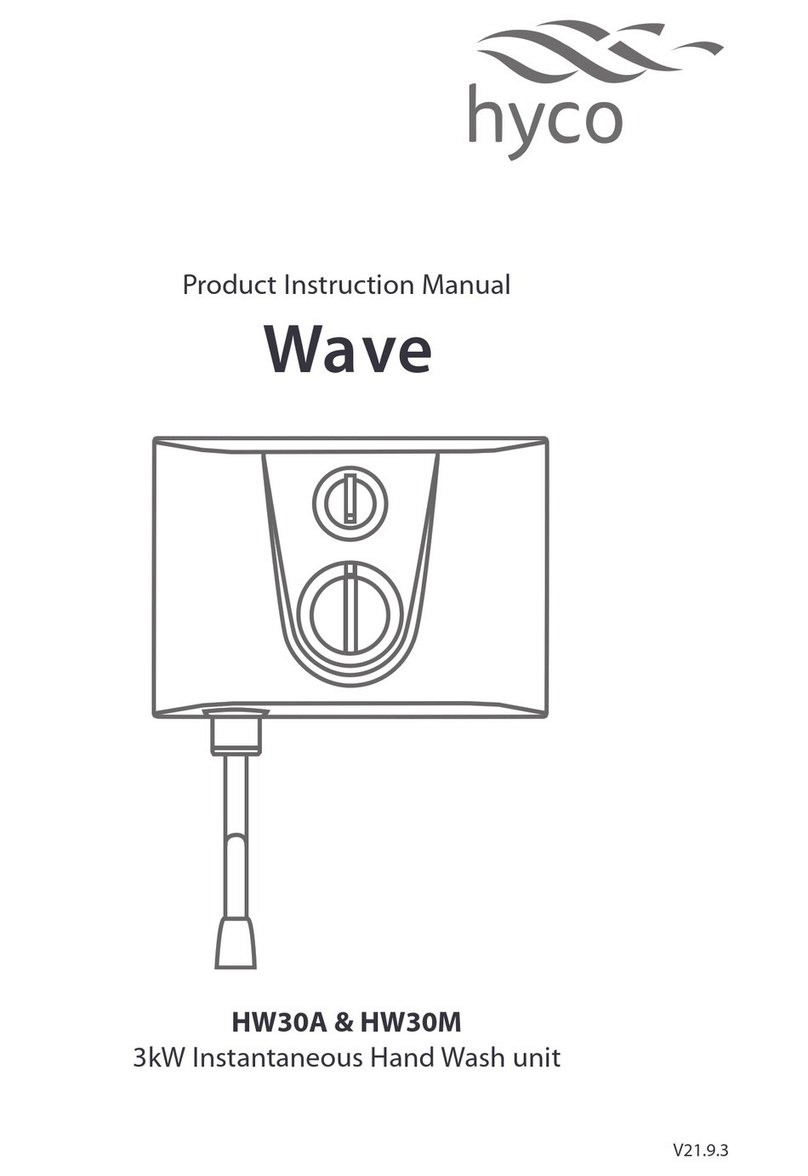Hyco Wave HW30A Specification sheet
