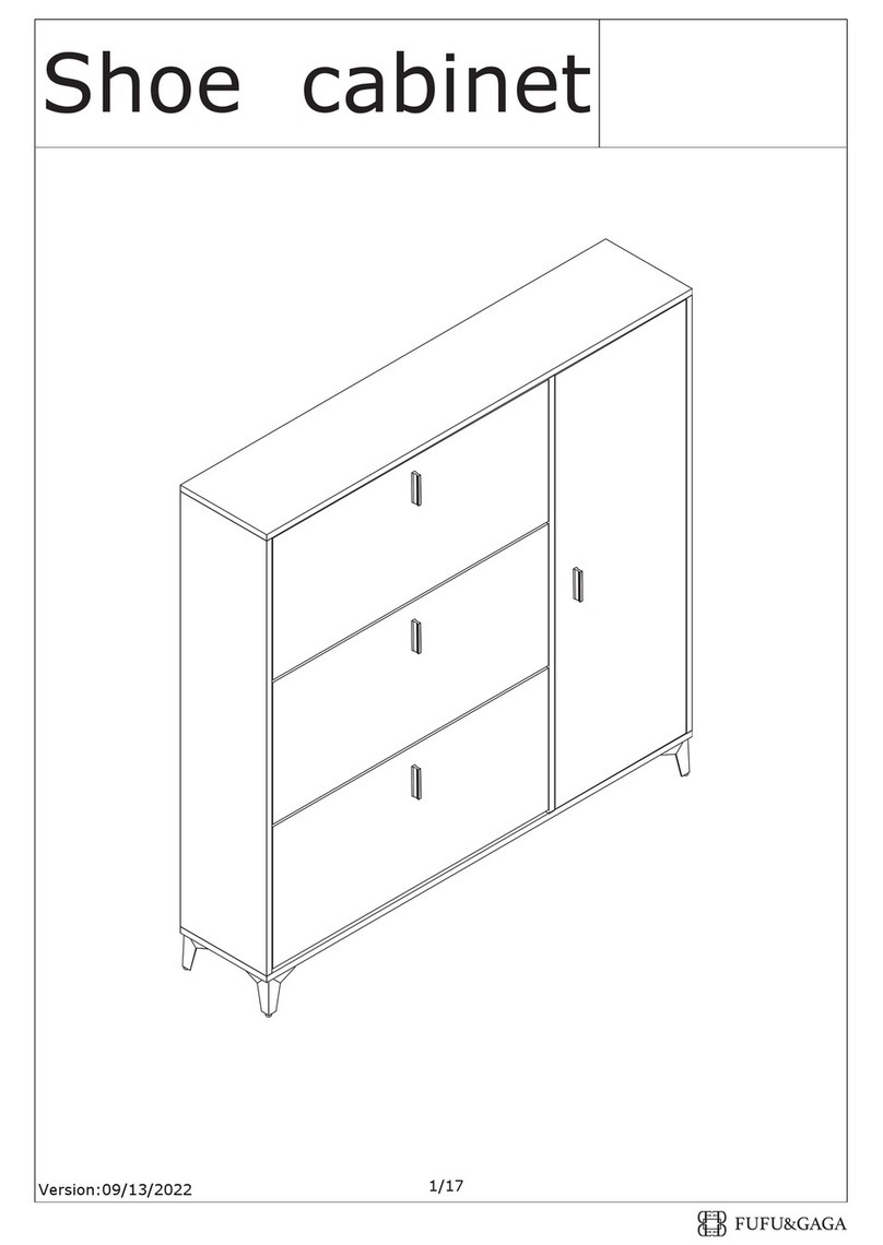 FUFU & GAGA Shoe cabinet User manual