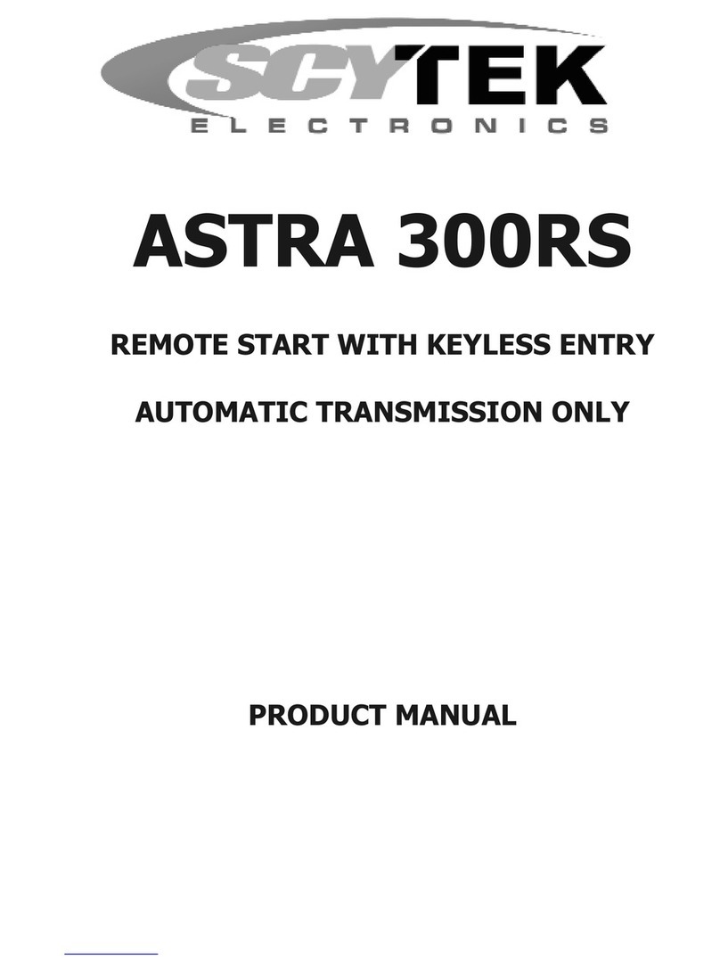 Scytek electronic ASTRA 300RS User manual Scytek electronic ASTRA 300RS User manual