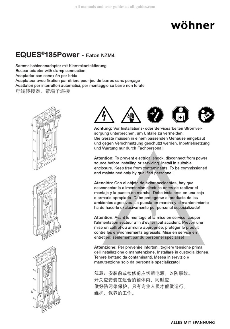 Wöhner EQUES 185Power manual