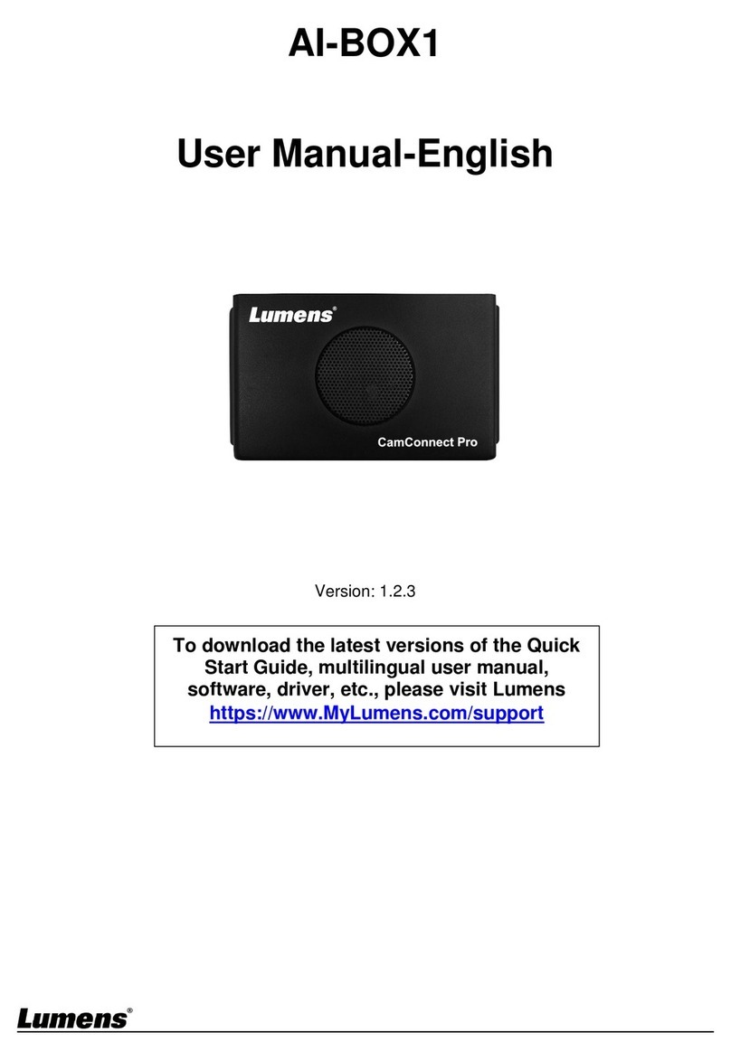 Lumens AI-BOX1 user manual