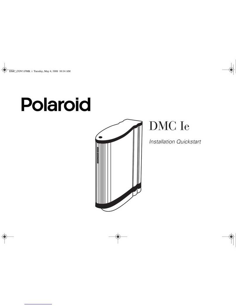 Polaroid DMC Ie Operating and maintenance manual Polaroid DMC Ie Operating and maintenance manual