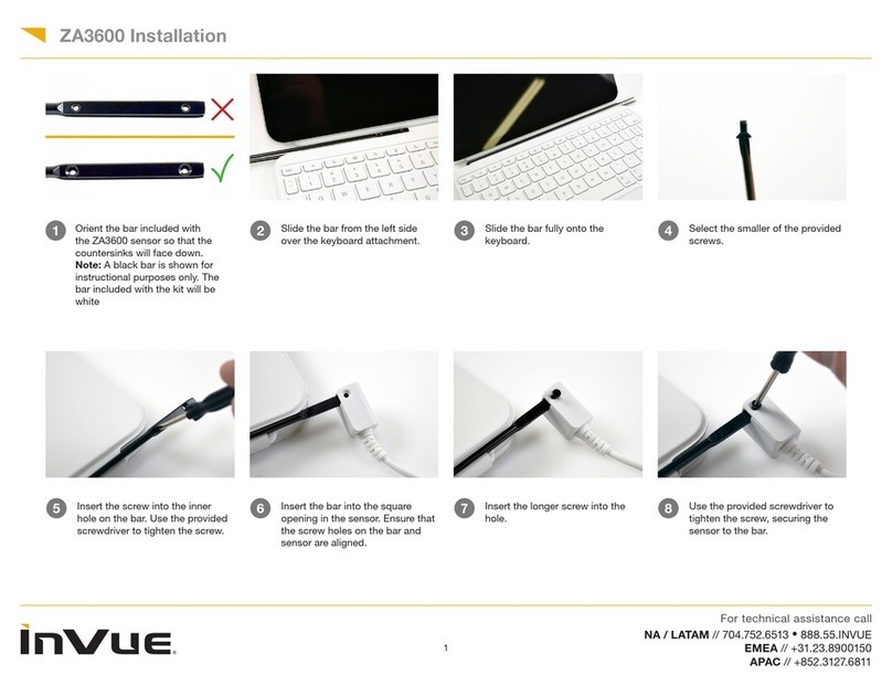 inVue ZA3600 Guide