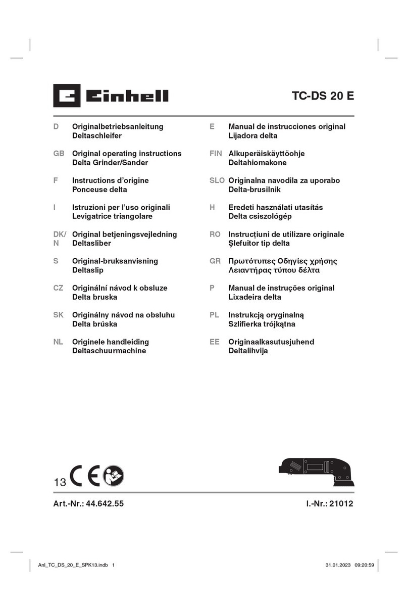 EINHELL TC-DS 20 E Original operating instructions