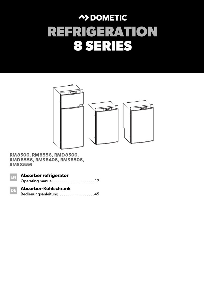 Dometic 8 Series operating manual
