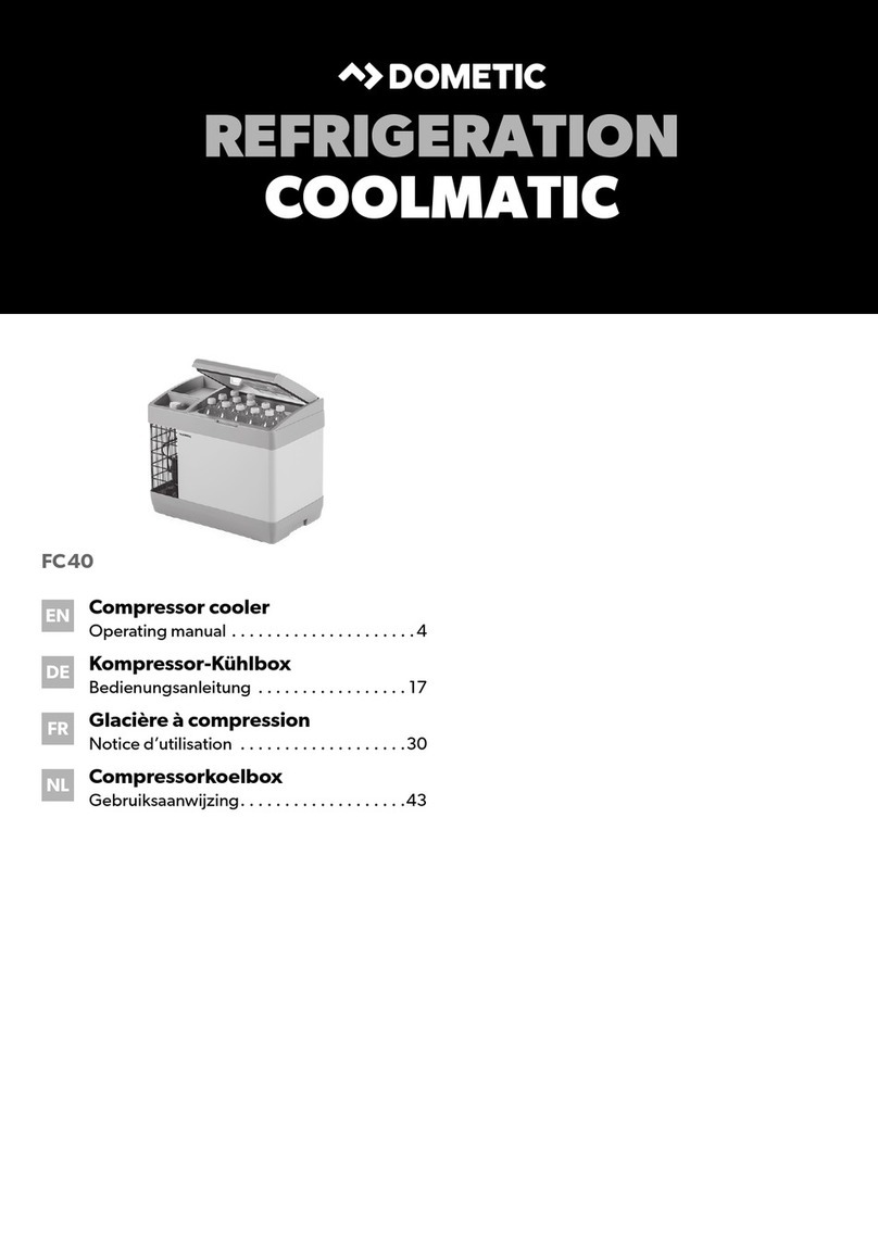 Dometic Waeco CoolMatic FC40 operating manual