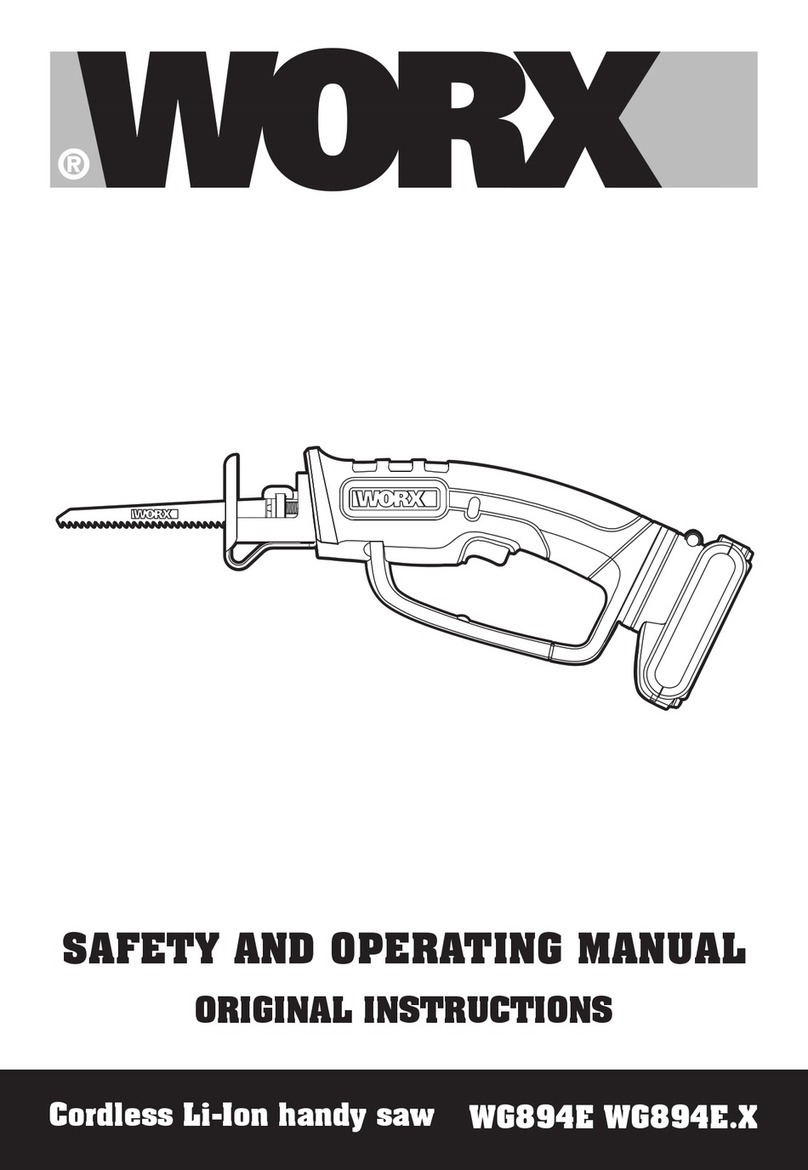 Worx WG894E.X Series User manual