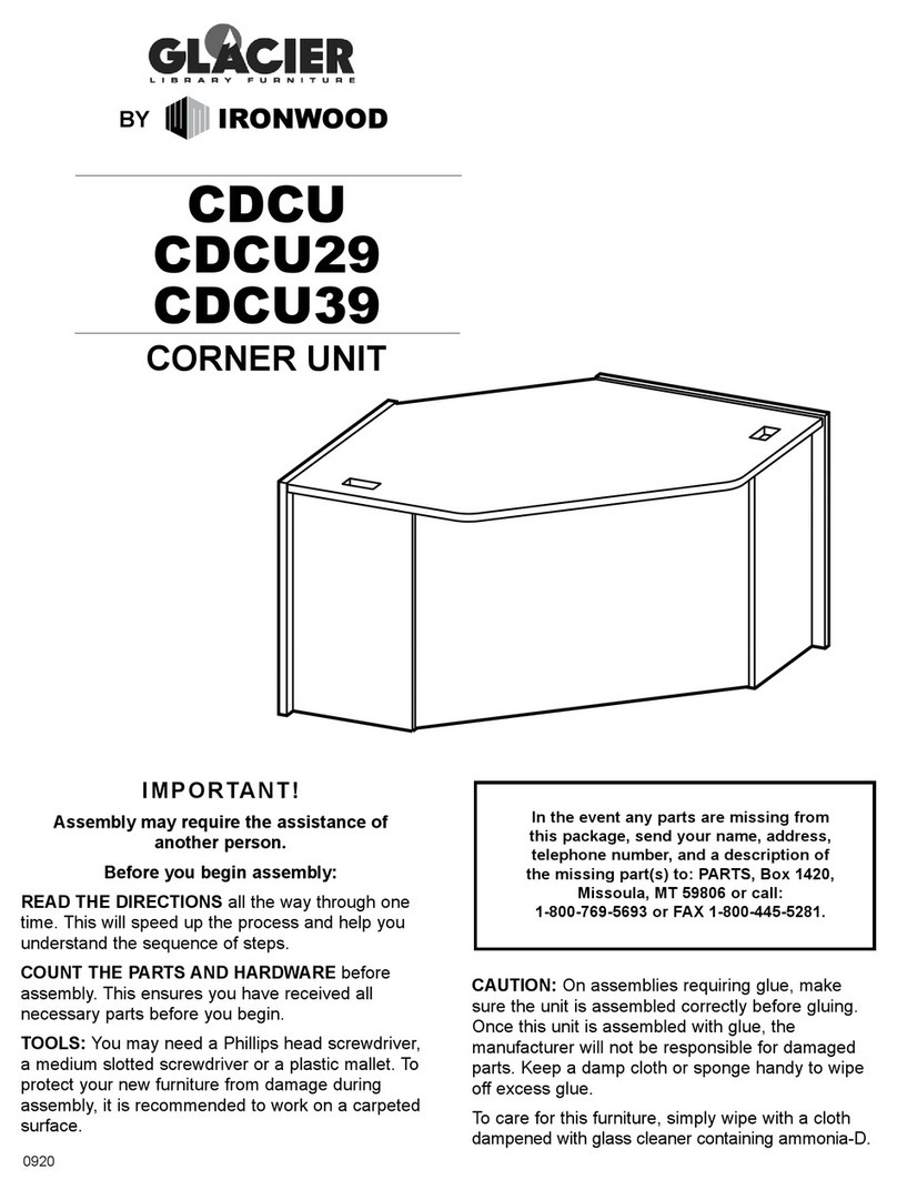 Ironwood GLACIER CDCU User manual