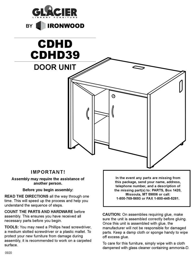 Ironwood GLACIER CDHD User manual Ironwood GLACIER CDHD User manual