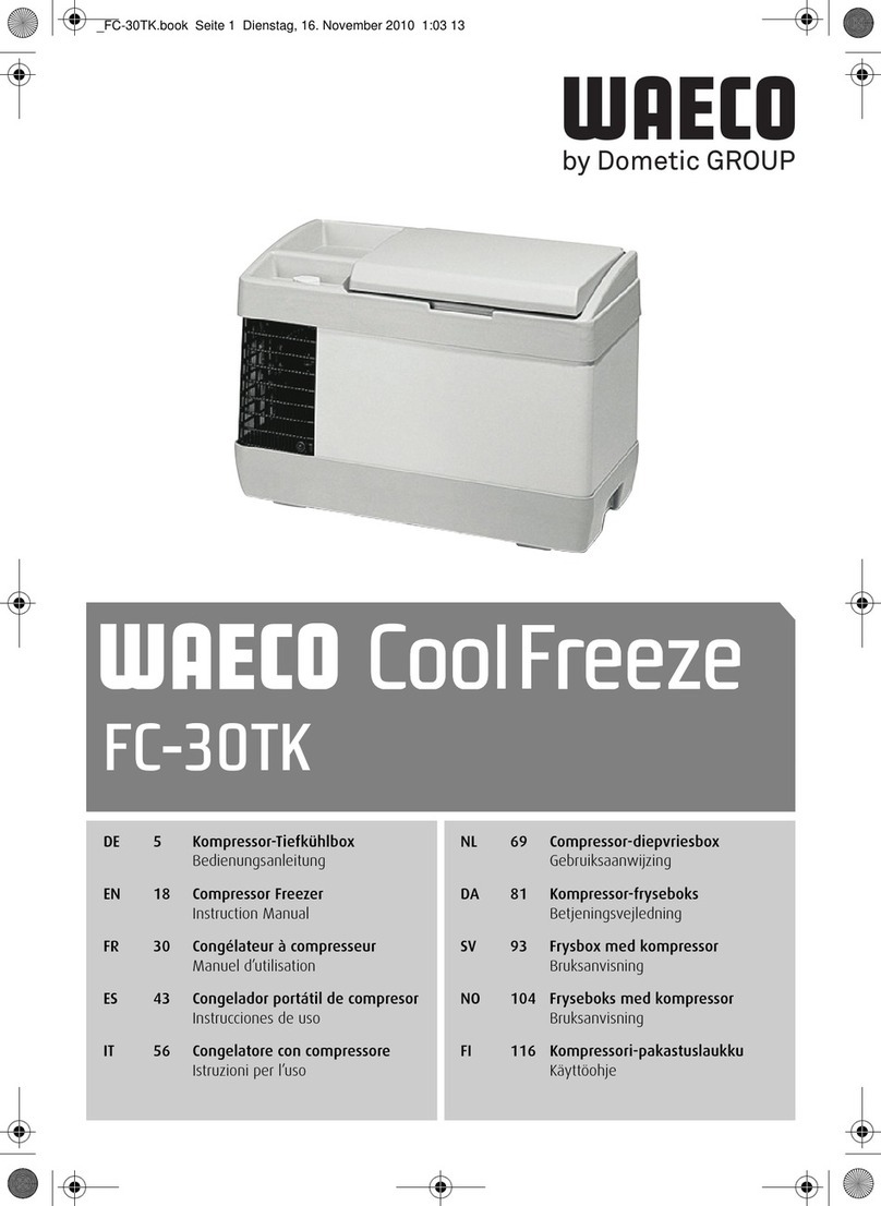 Dometic WAECO CoolFreeze FC-30TK instruction manual