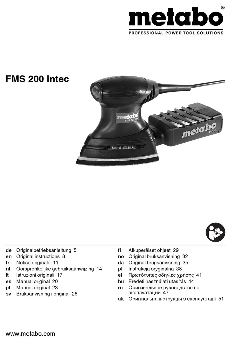 Metabo FMS 200 INTEC - User manual