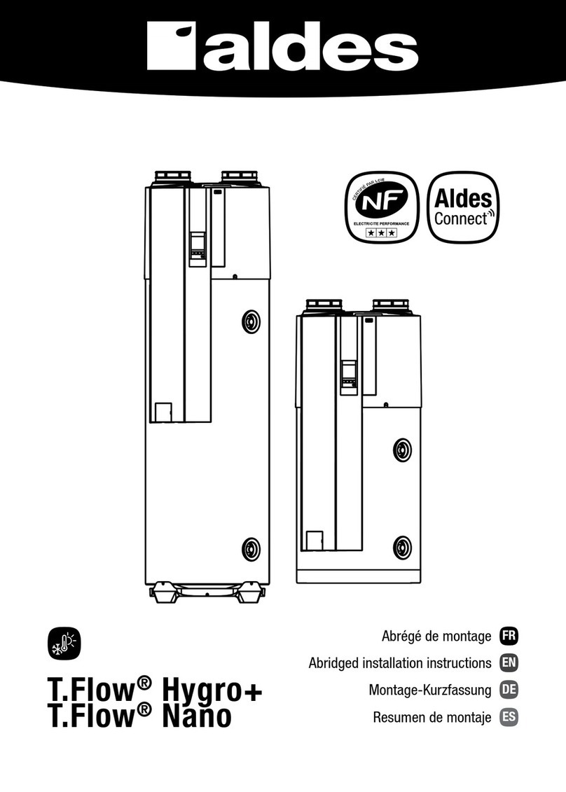 aldes T.Flow Hygro+ installation instructions