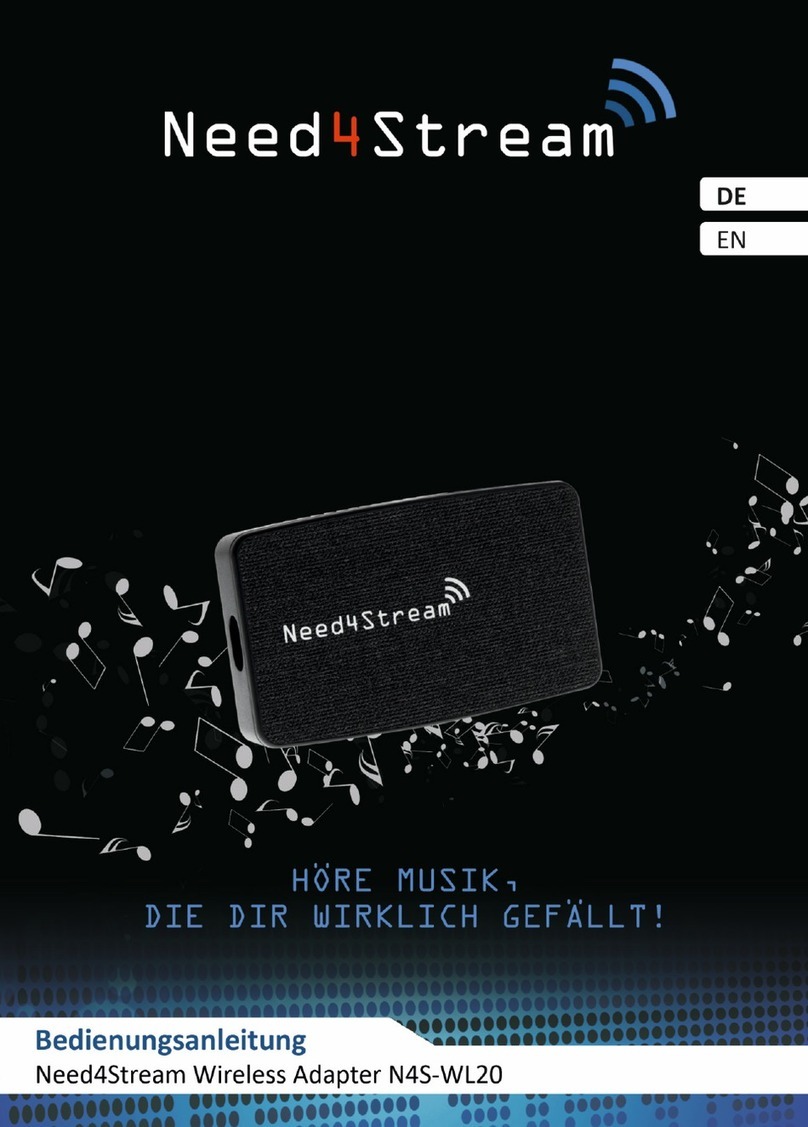Need4Stream N4S-WL20 user manual