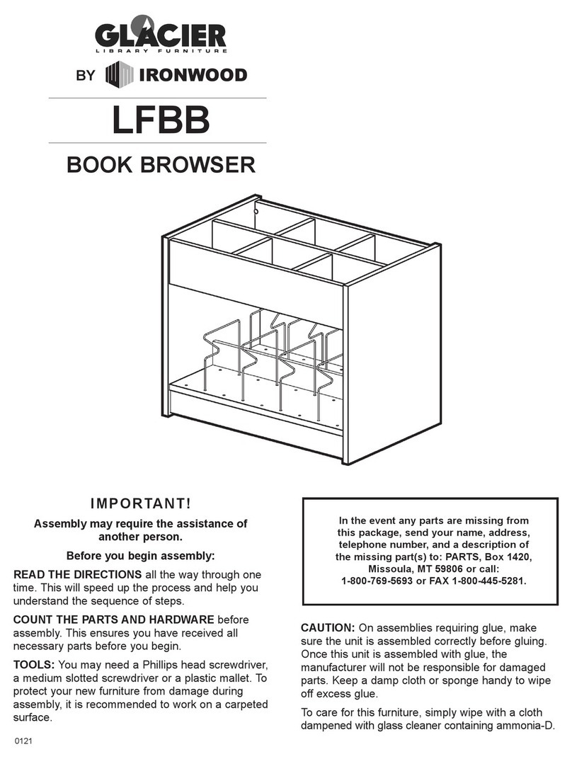 Ironwood GLACIER LFBB User manual