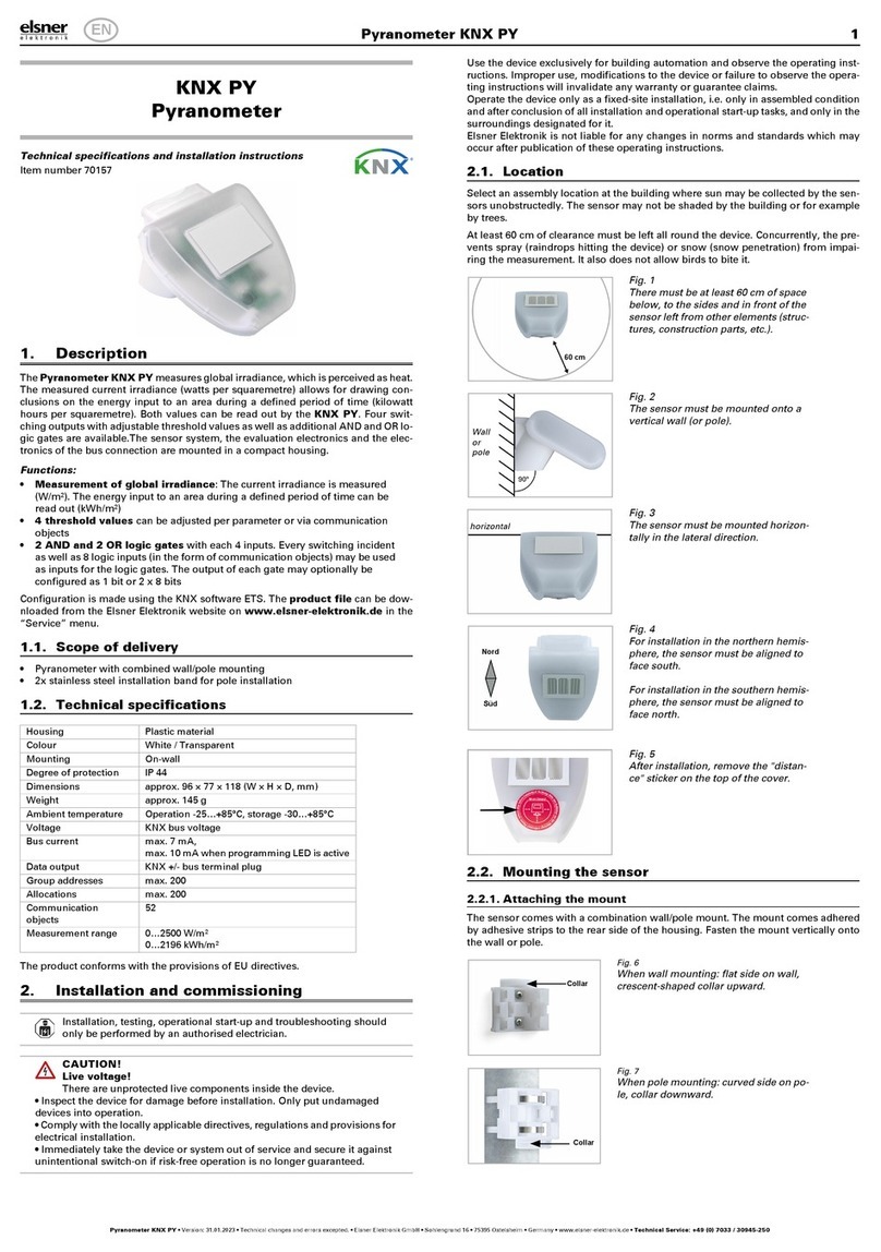 elsner elektronik KNX PY User manual