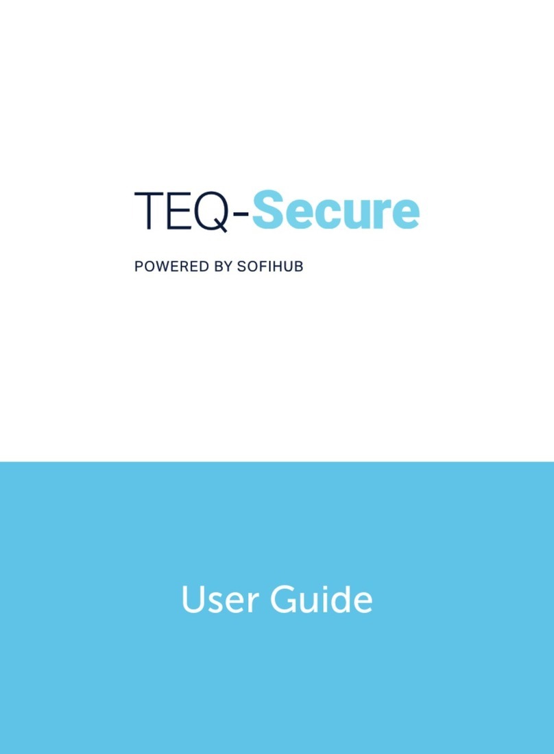SOFIHUB TEQ-Secure User manual
