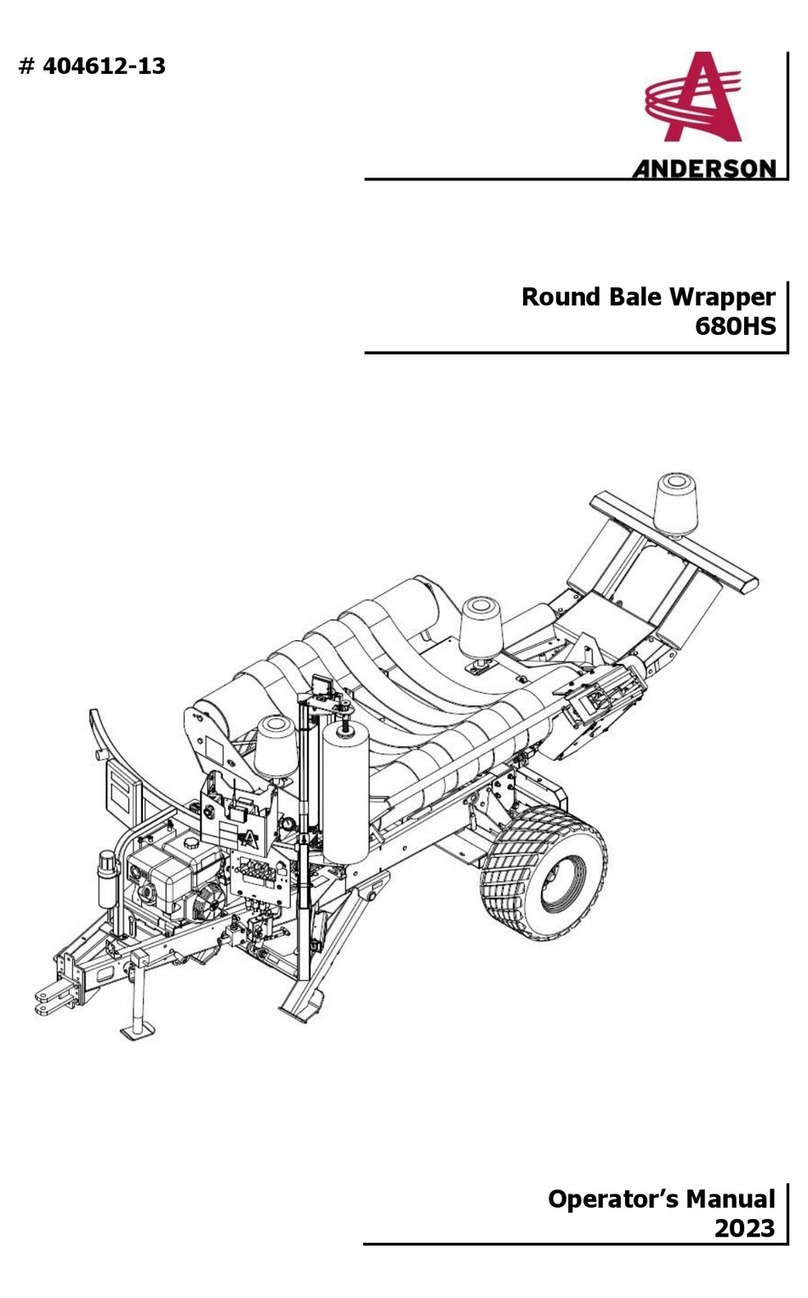 Anderson 680HS Operator's manual