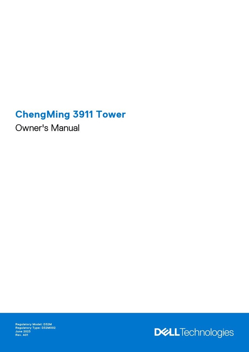 Dell ChengMing 3911 Tower User manual