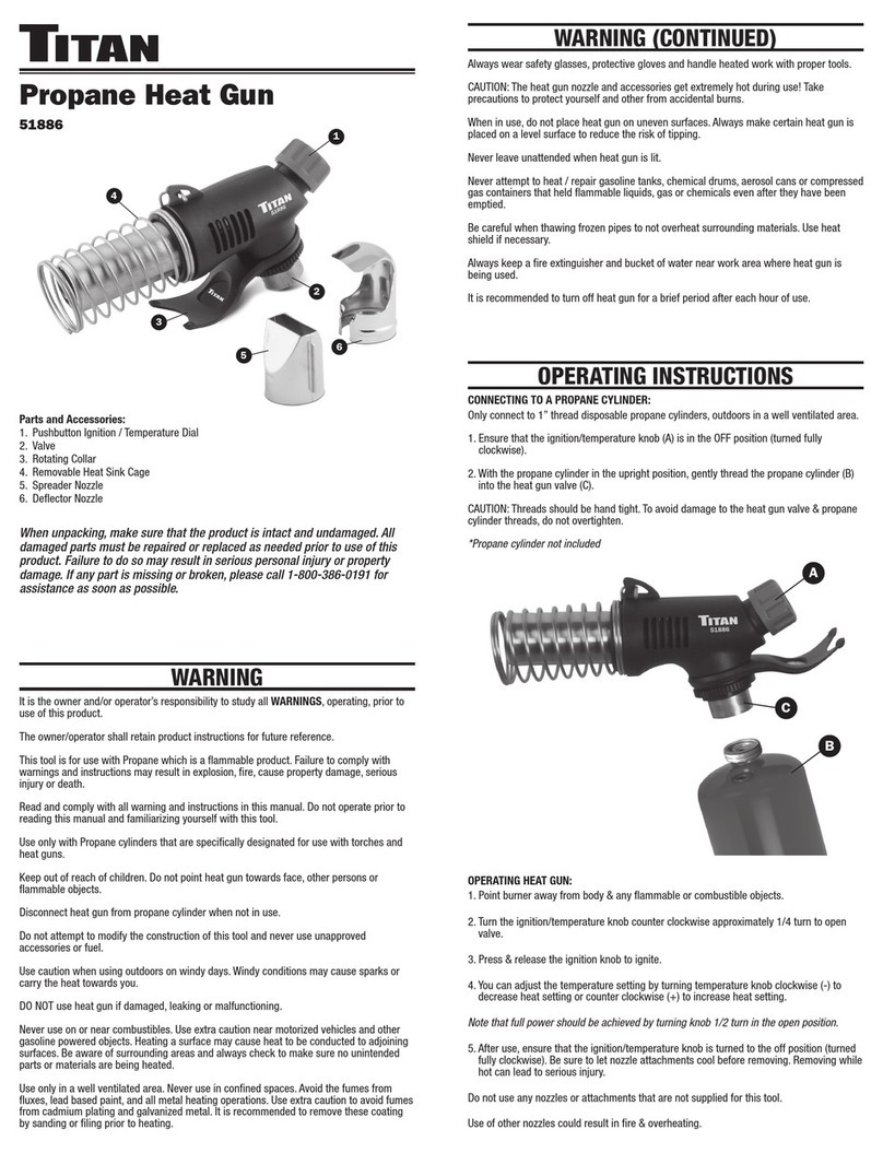 Titan 51886 User manual