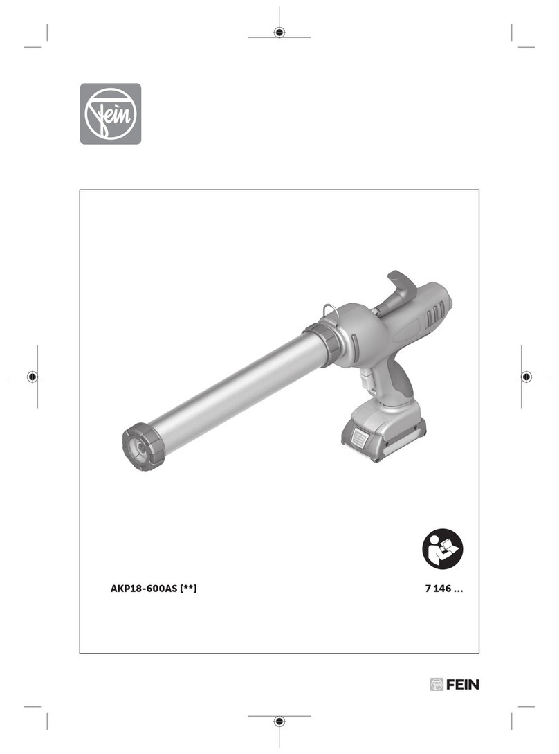 Fein AKP18-600AS Series User manual