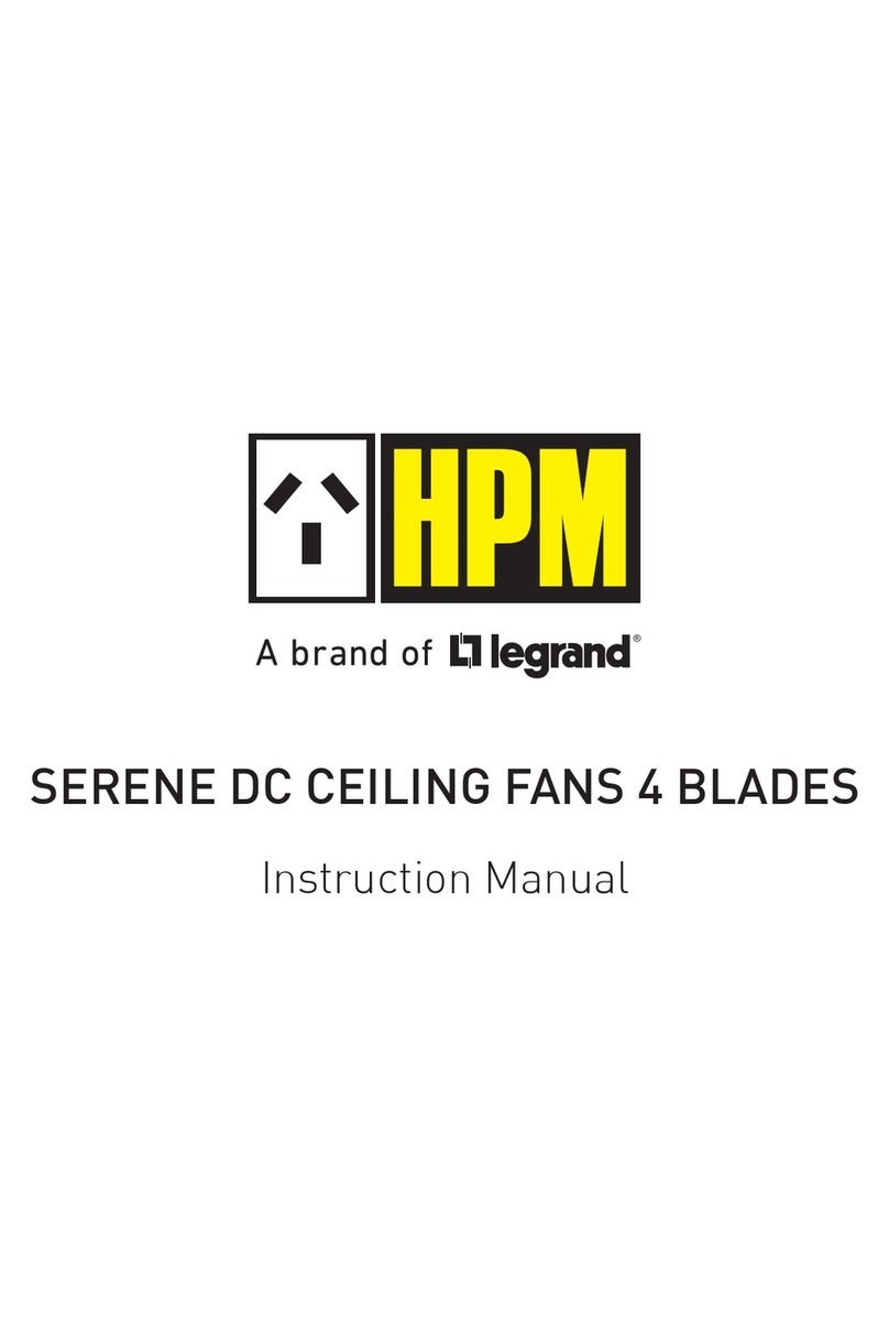 LEGRAND HPM SERENE CF12DC4BWE User manual