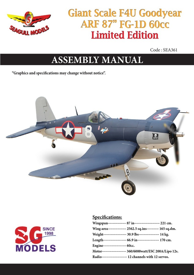Seagull Models SEA361 Assembly manual