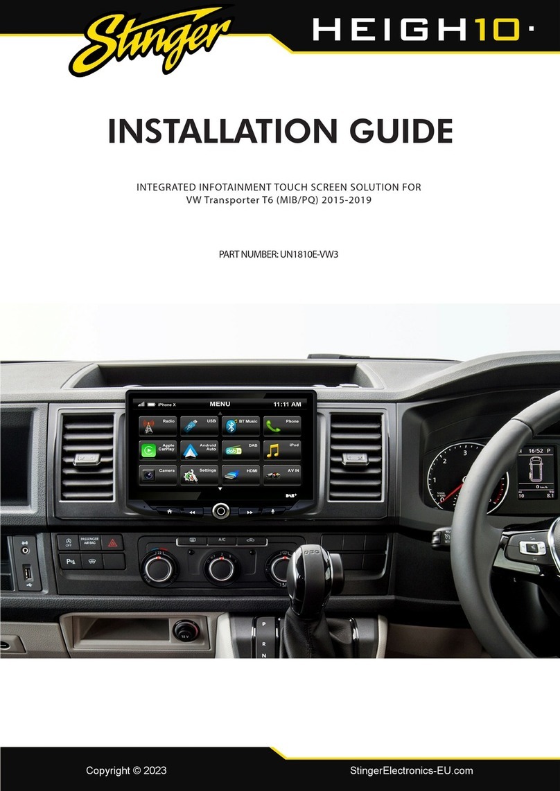 Stinger HEIGH10 UN1810E-VW3 installation guide