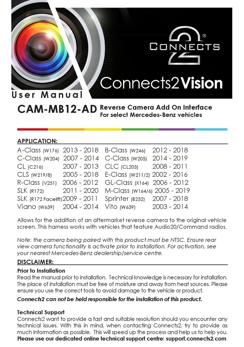 Connects2Vision CAM-MB12-AD user manual