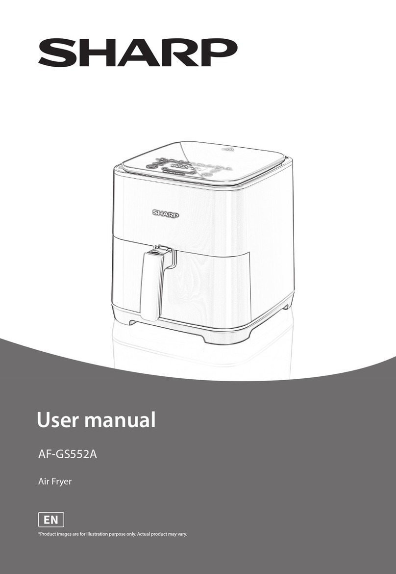 Sharp AF-GS552A user manual