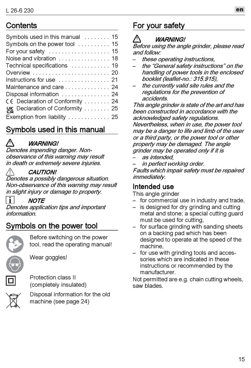 Flex L 26-6 230 User manual