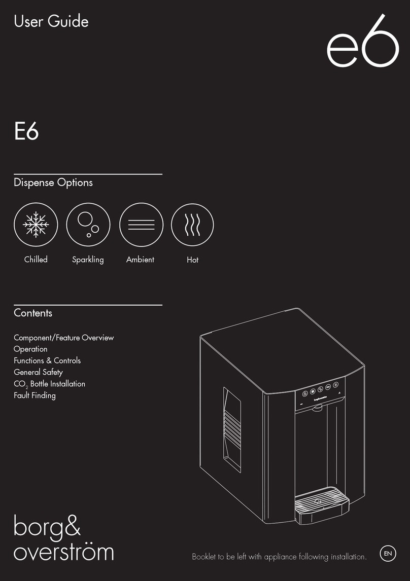 Borg & Overstrom E6 User manual