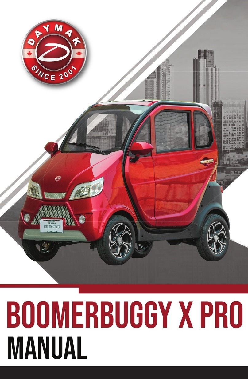 Daymak Boomerbuggy X Pro manual