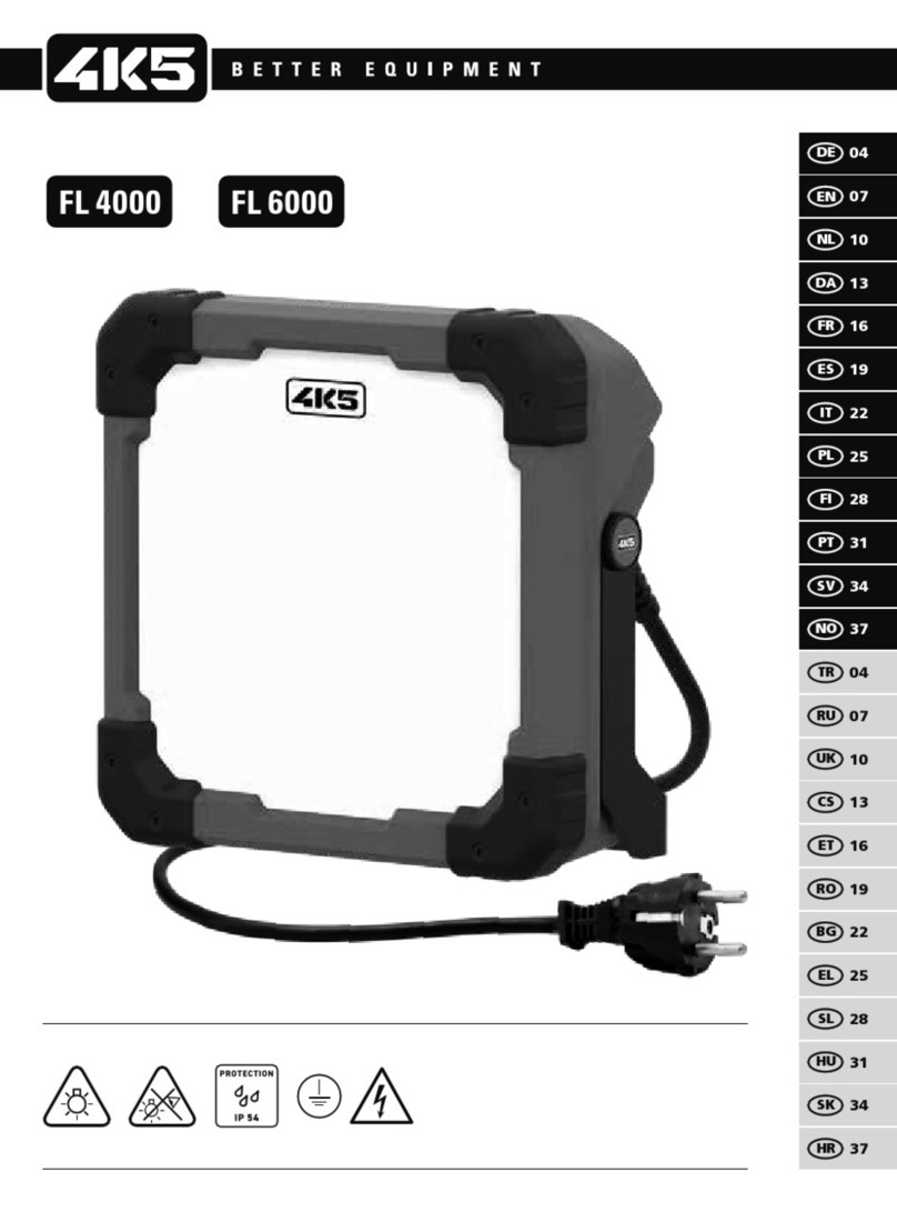 4K5 FL 4000 manual