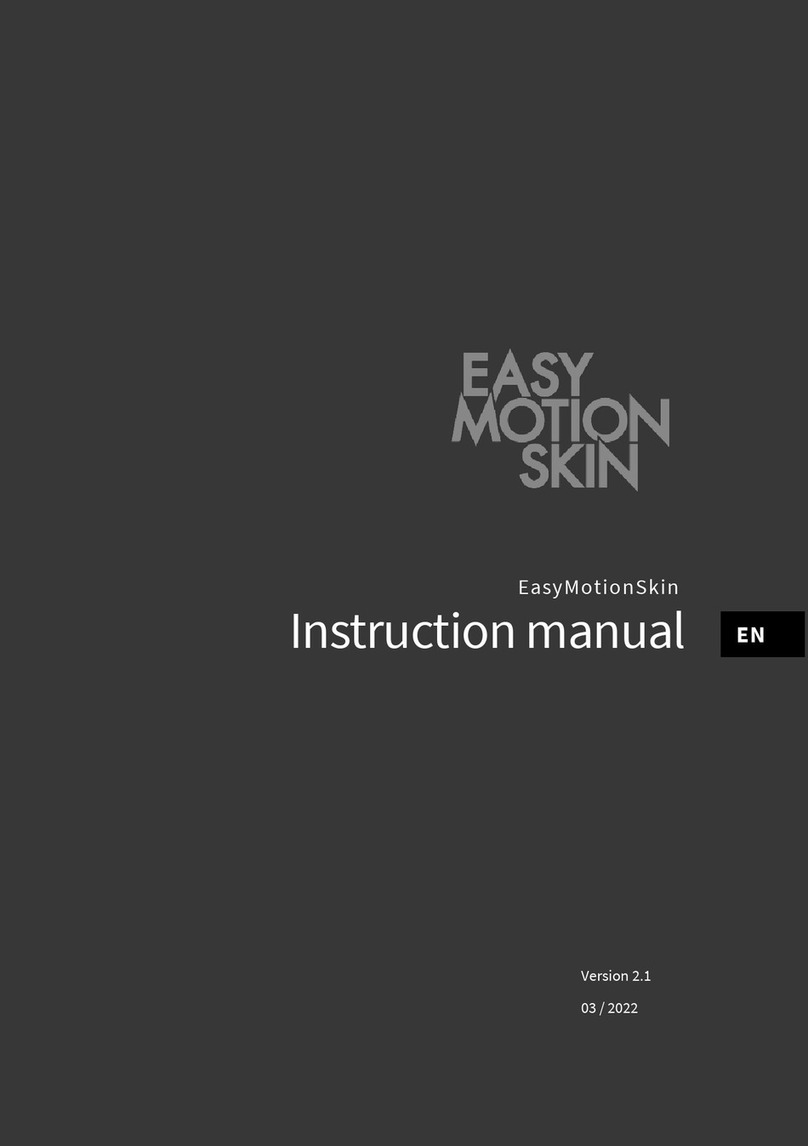 EMS Easy Motion Skin User manual