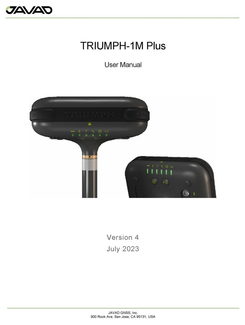 Javad TRIUMPH-1M Plus user manual