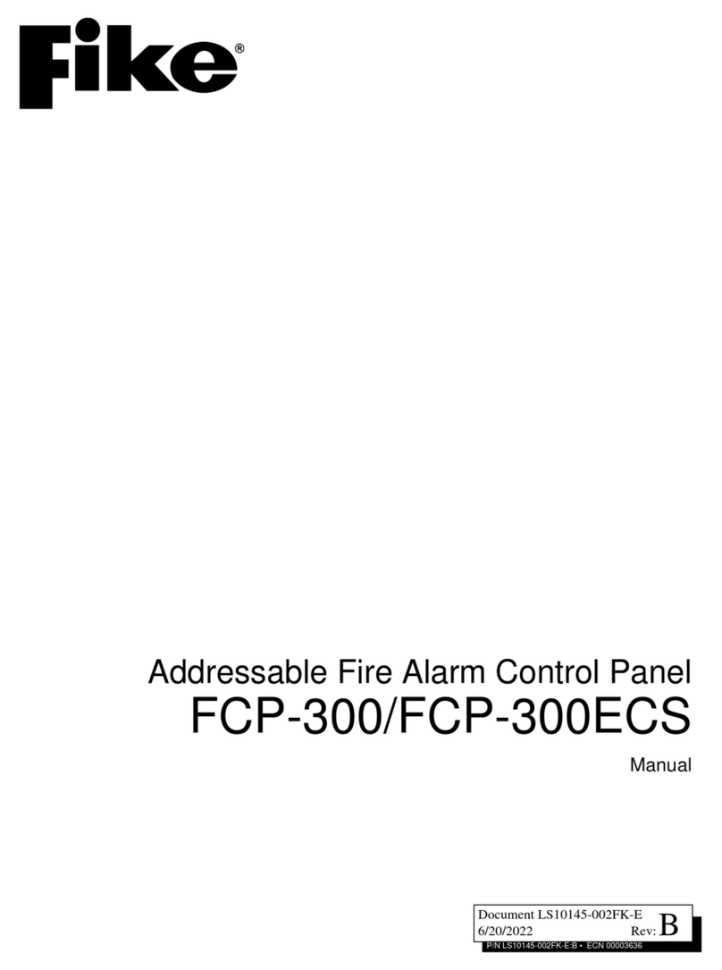Fike FCP-300 User manual Fike FCP-300 User manual