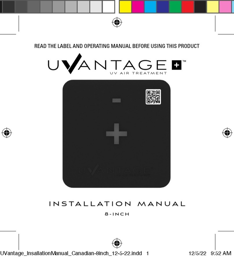 Regal Rexnord UVANTAGE PLUS User manual