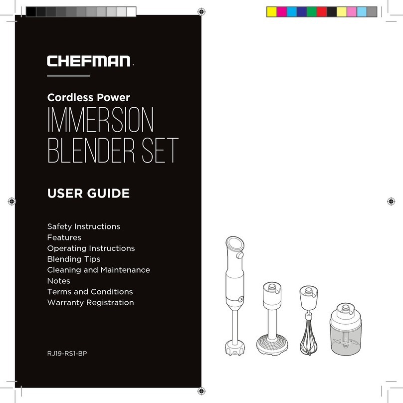 Chefman RJ19-RS1-BP User manual